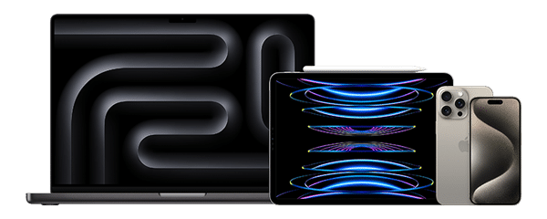 MacBook Pro, iPad Pro and iPhone